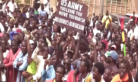 Protest u Nigeru / Skrinšot