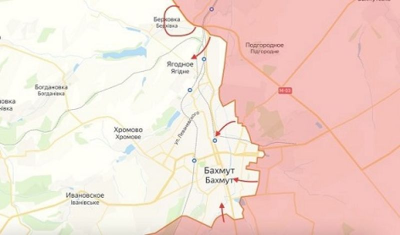 Берховка бахмут карта. Берховка украина. Ягодное бахмут. Всу бахмут. Берховка на карте украины.