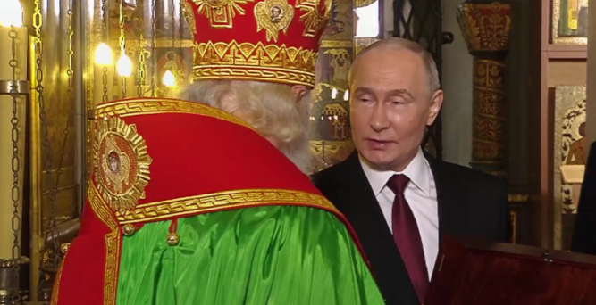 Patrijarh Kiril i Putin