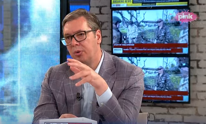 Вучић на Пинку (Фото: Јутјуб) Вучић на Пинку (Фото: Јутјуб)