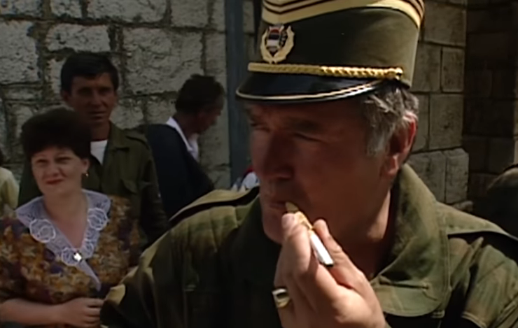 Генерал Ратко Младић - ратни дани у БиХ (Фото: Јутјуб)