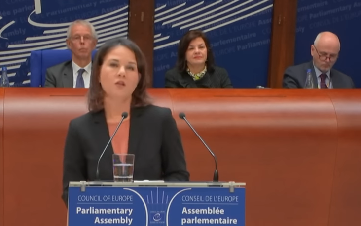 Аналена Бербок (Фото: Скриншот) Аналена Бербок (Фото: Скриншот)