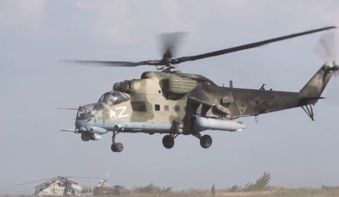 Ми-35М (Фото: Скриншот) Ми-35М (Фото: Скриншот)