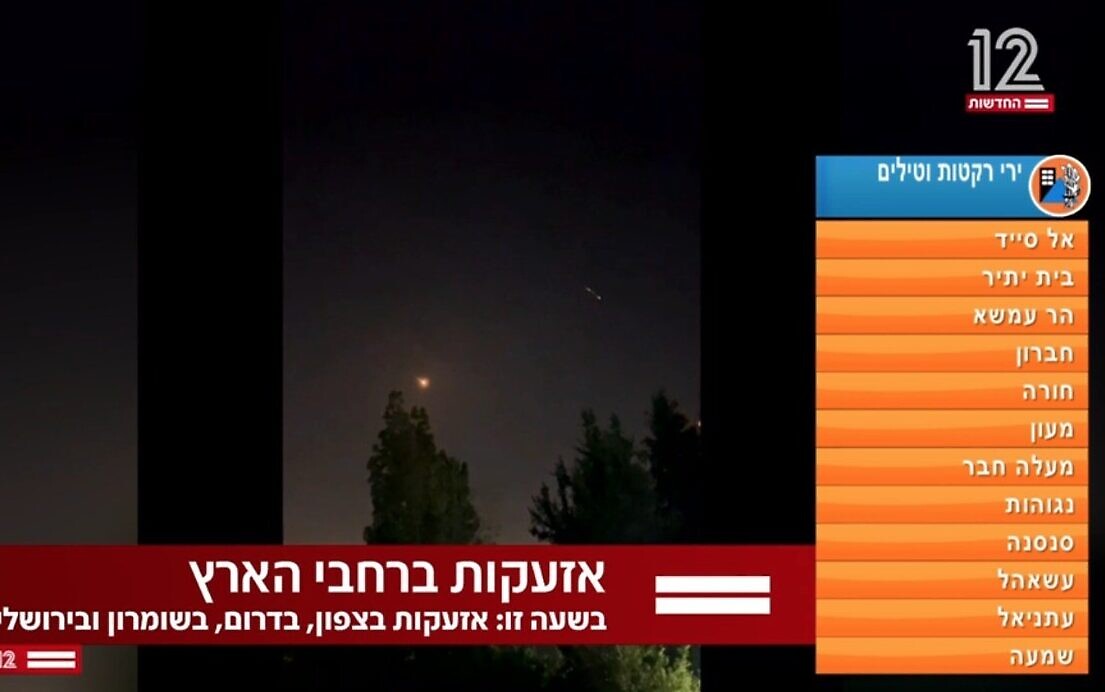 Иран против Израела / Скриншот