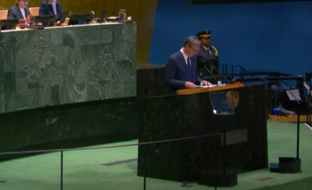 Вучић данас у седишту УН Вучић данас у седишту УН