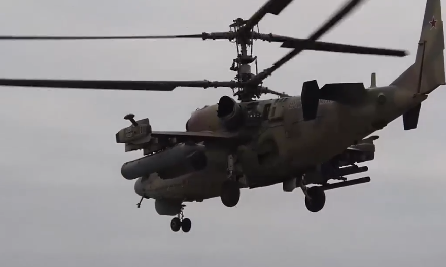 Руска авијација - хеликоптер "Алигатор" Ка-52 Руска авијација - хеликоптер "Алигатор" Ка-52