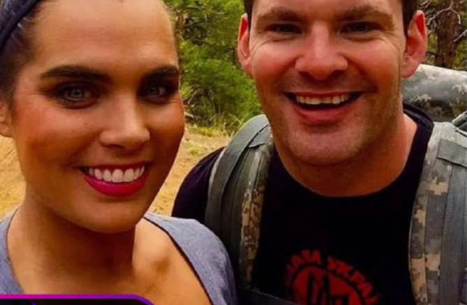 Ливелсбергер са женом и бандеровском мајицом Ливелсбергер са женом и бандеровском мајицом