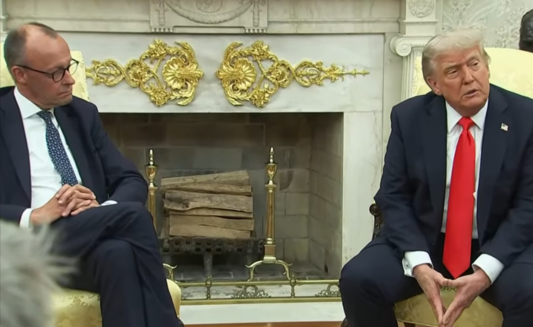 Мерц и Трамп Мерц и Трамп