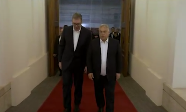 Вучић код Орбана Вучић код Орбана